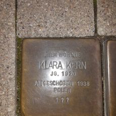 Stolperstein à la mémoire de Klara Kern