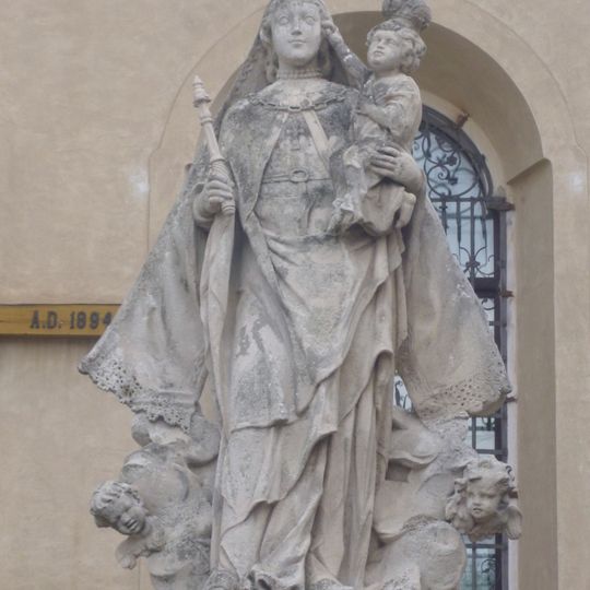 Statue of Virgin Mary in Brno-Zábrdovice