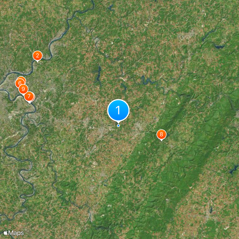 Westmoreland County Map