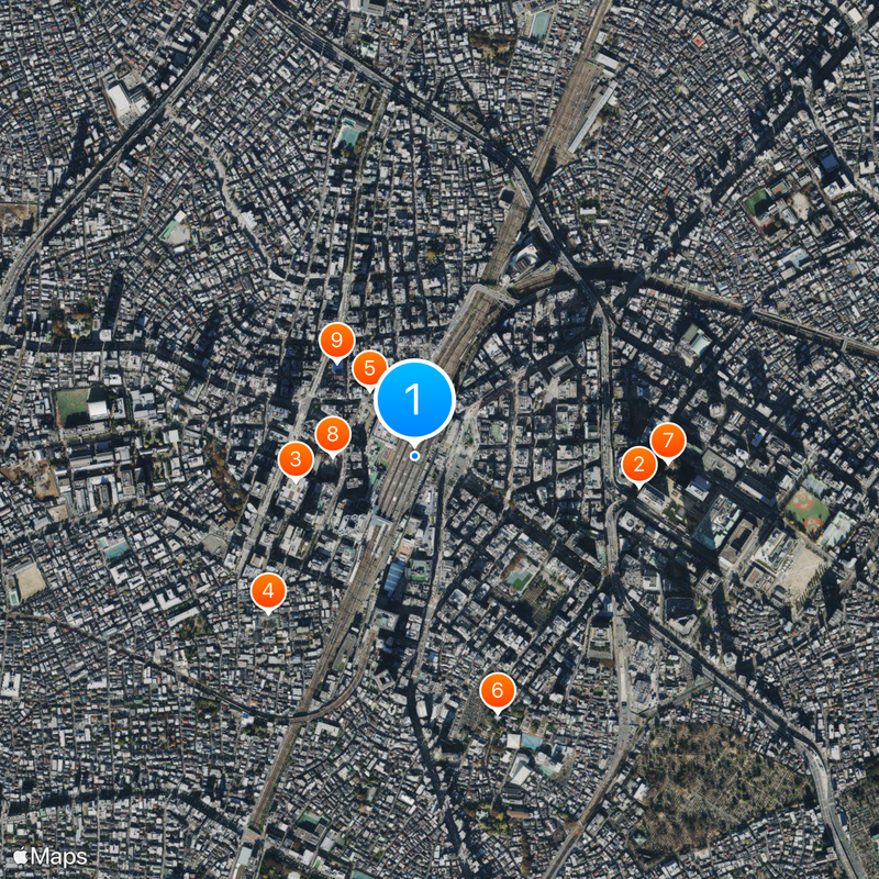 Ikebukuro Station Map