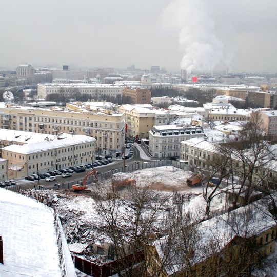 Достопримечательное место «Хитровка» с окружающей застройкой в составе кварталов 123, 124, 125, 126, 127