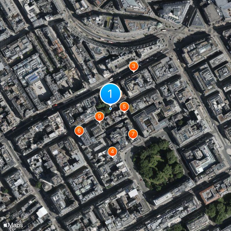 Jermyn Street Map
