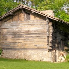 Maison à empilage de poutres de Saint-Germain