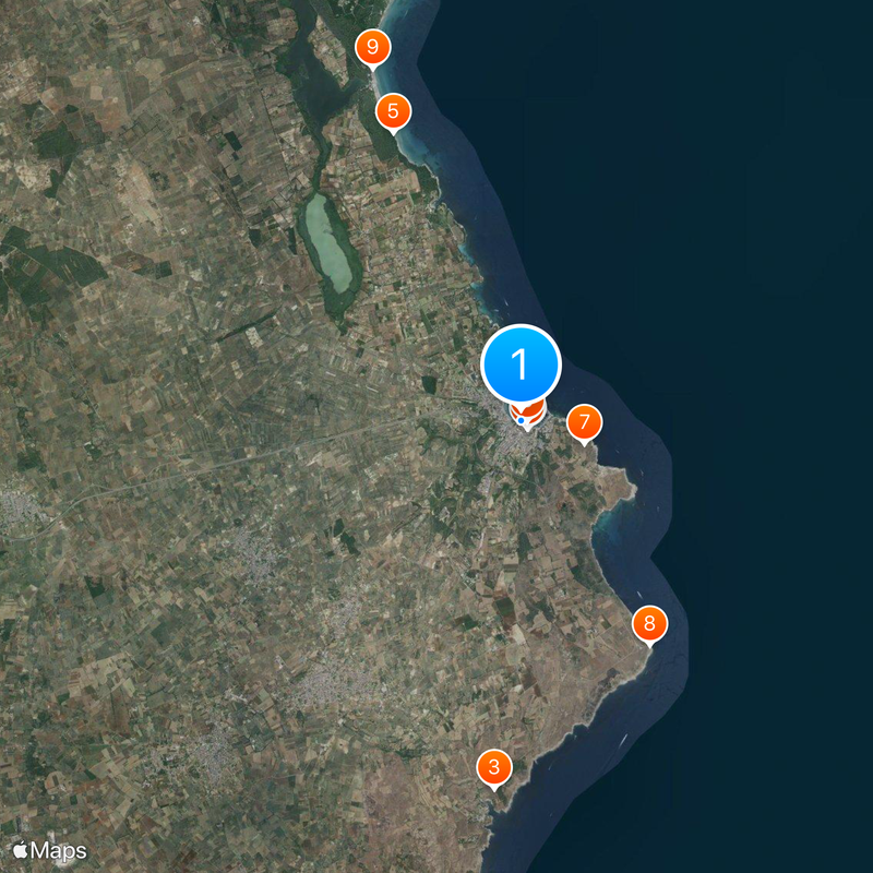 Otranto Cathedral Map