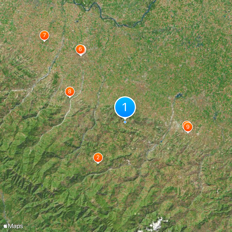 Province of Reggio Emilia Map