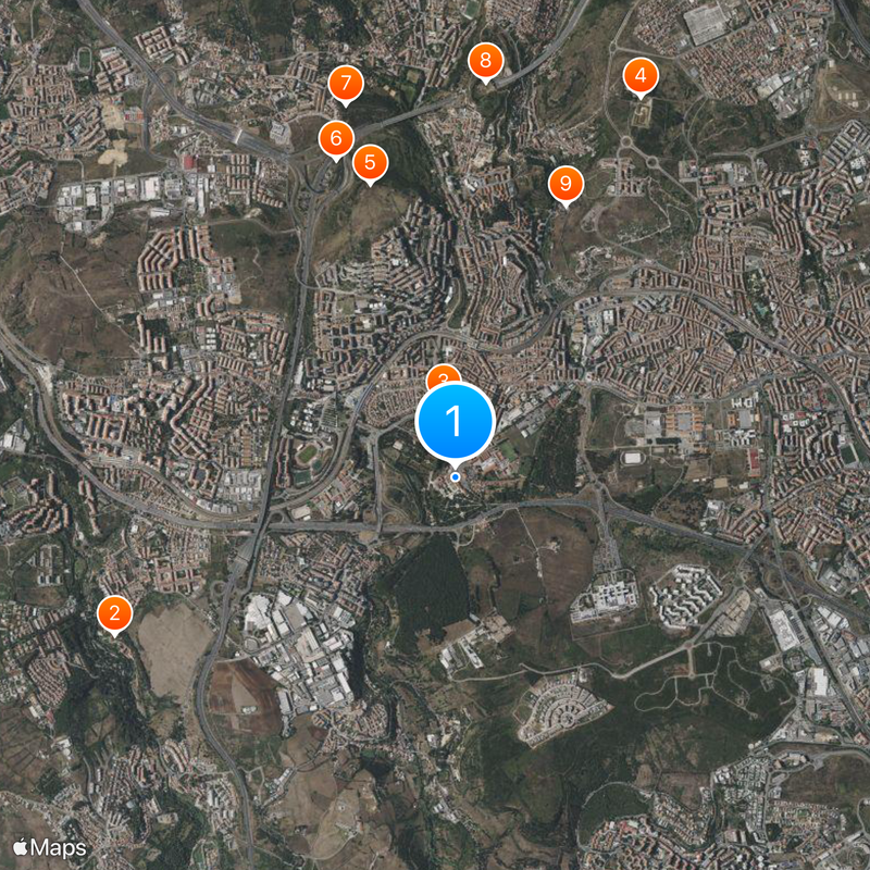 Palace of Queluz Map