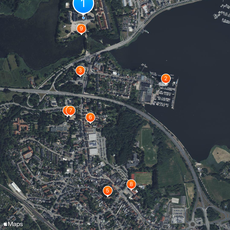 Castillo de Gottorp Mapa