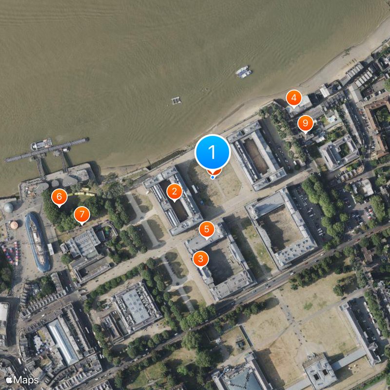 Old Royal Naval College Carte