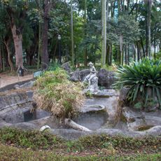Underground aquarium at Jardim da Luz