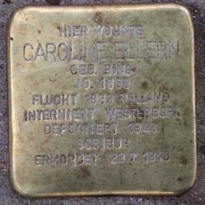 Stolperstein dedicated to Caroline Ellern