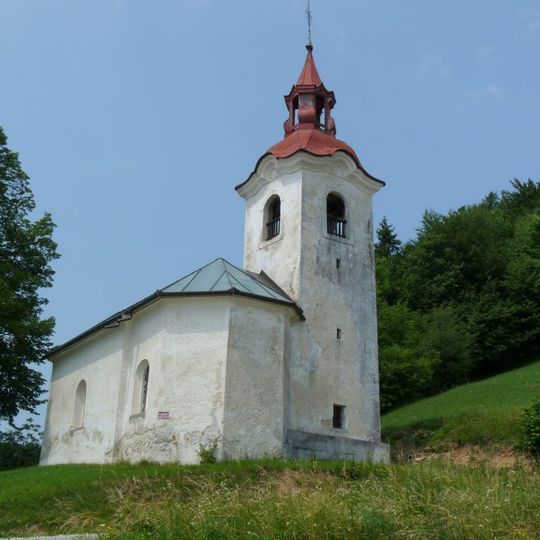 Cerkev sv. Križa, Čebine