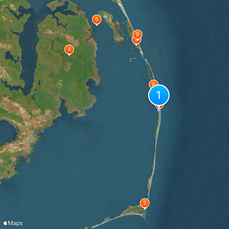 Rodanthe Map