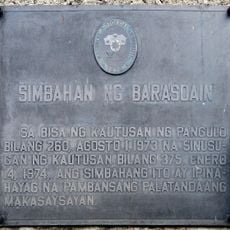 Church of Barasoain historical marker