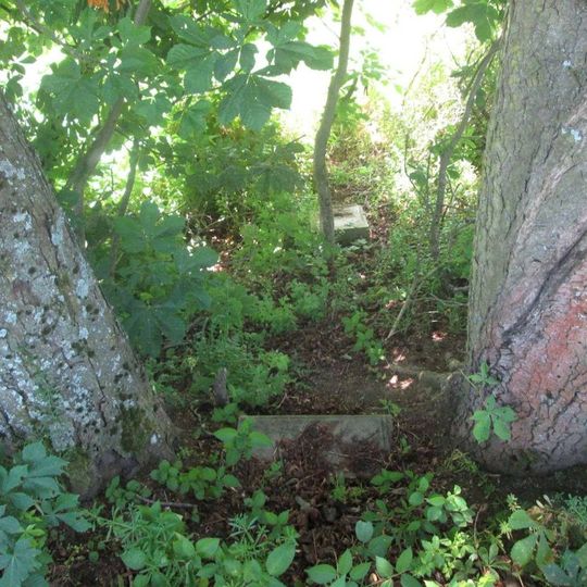 Kříž západně od Holubína