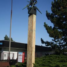 Column near Telekomunikační budova