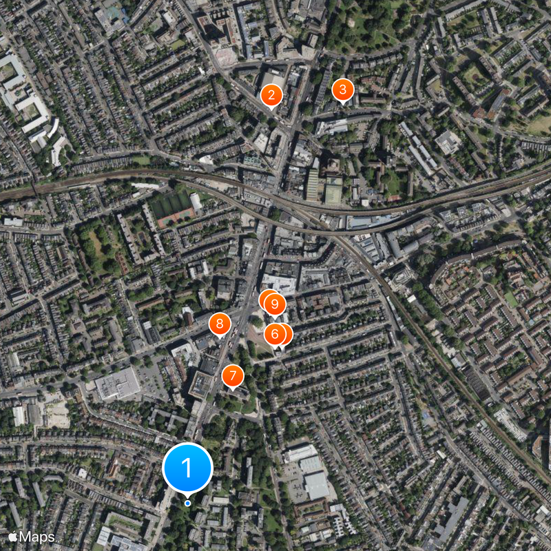 Brixton Map