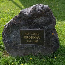 Gedenkstein 600 Jahre Grodnau
