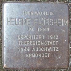 Stolperstein en memoria de Helene Flörsheim