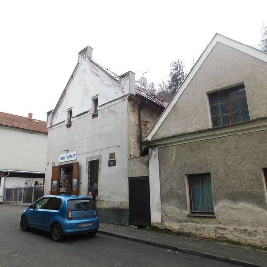 Pamětní deska založení obce baráčníků ve Štěchovicích