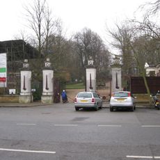 Entrance Gate Piers, Gates And Railings To Nunhead Cemetery