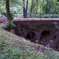 Most ulice U zámeckého rybníka přes Ždírnický potok