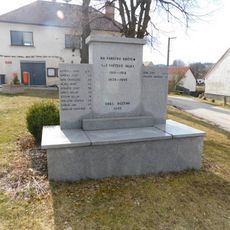 World wars memorial in Růžená