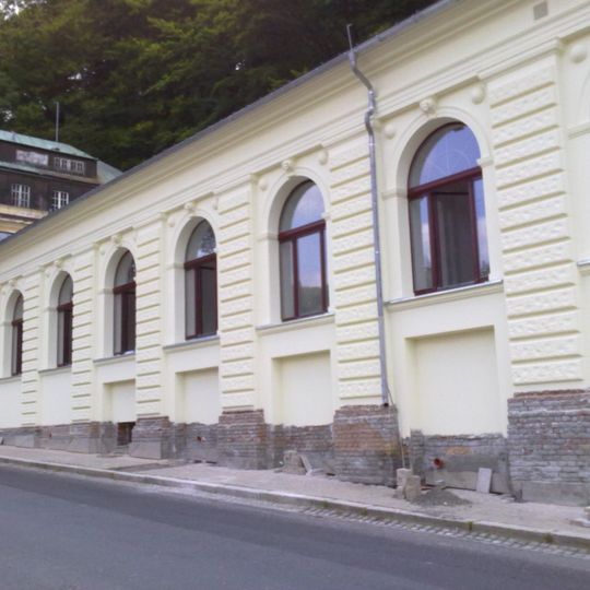 Market hall in Mariánské Lázně