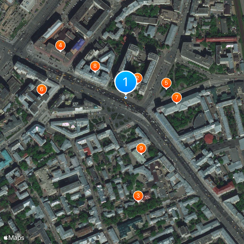Krasnye Vorota Map