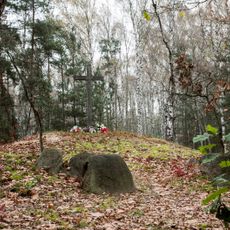 Kopiec - mogiła z I wojny światowej w Kątach