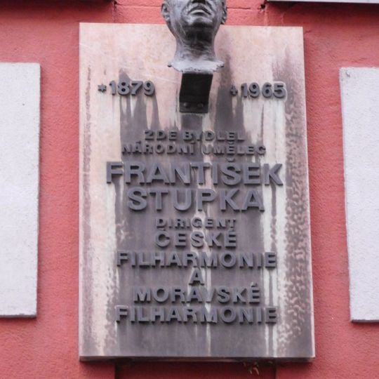 František Stupka plaque