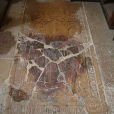 Dalle funéraire de la famille Bidault à Chaudenay