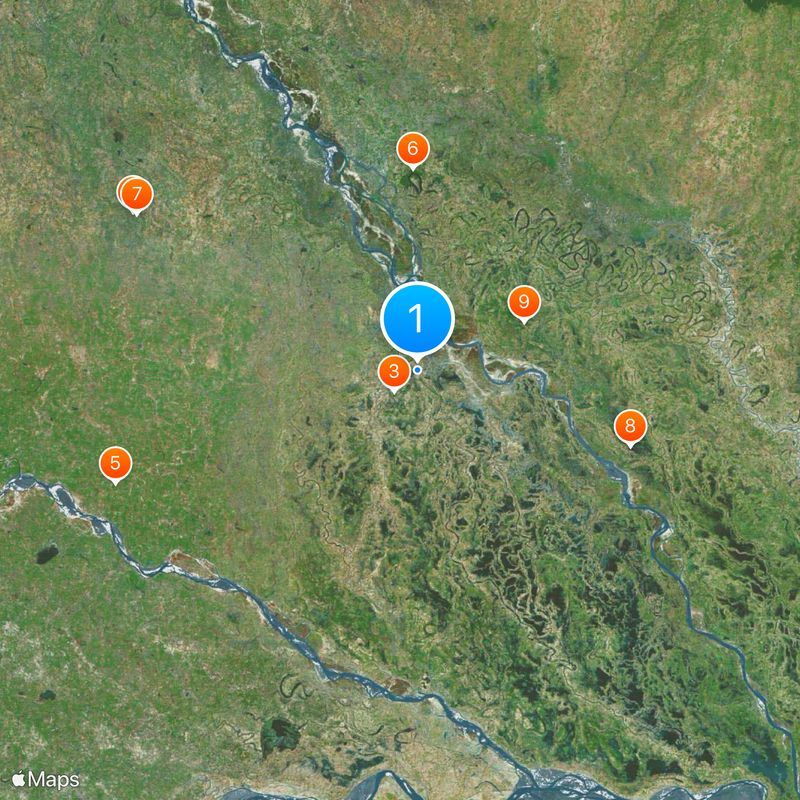 Gopalganj district Mapa