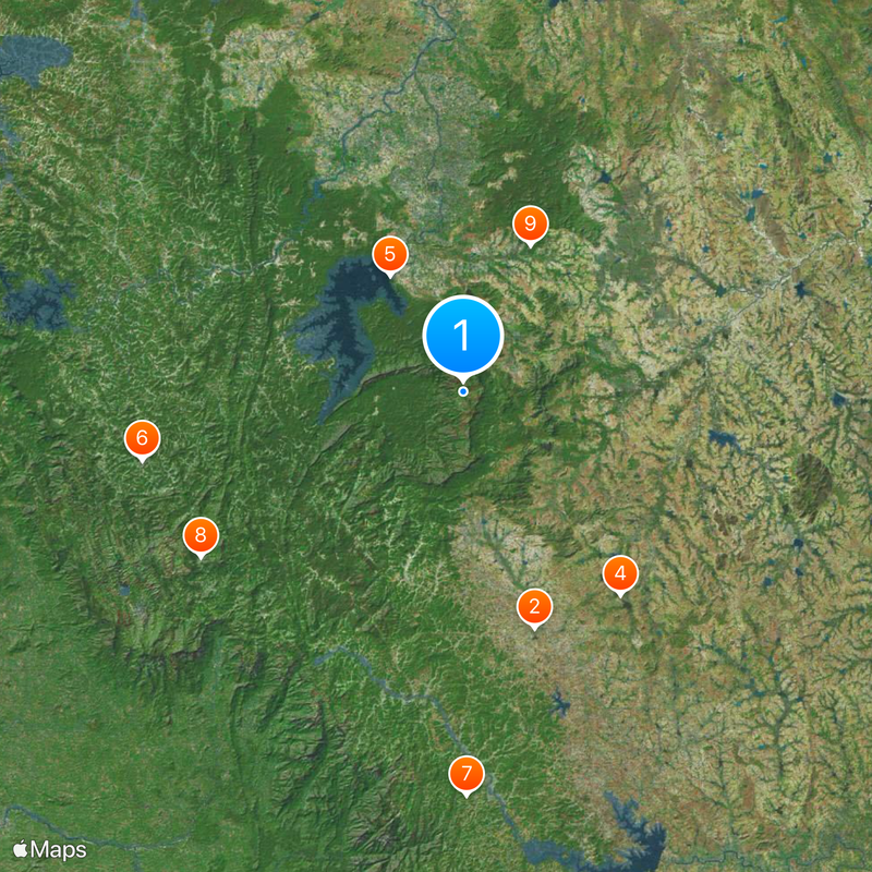 Baba Budangiri Map