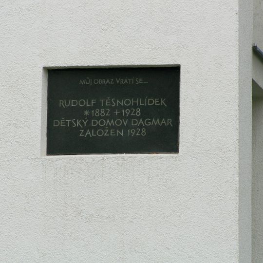 Pamětní deska Rudolfa Těsnohlídka