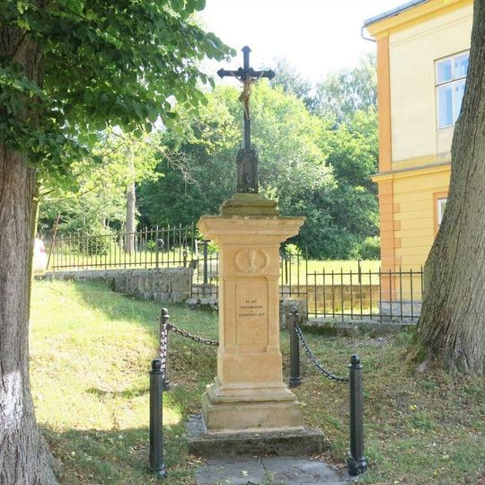 Wegekreuz in Mezná