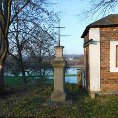 Kříž v Poříčí nad Sázavou u mostu Františka Josefa