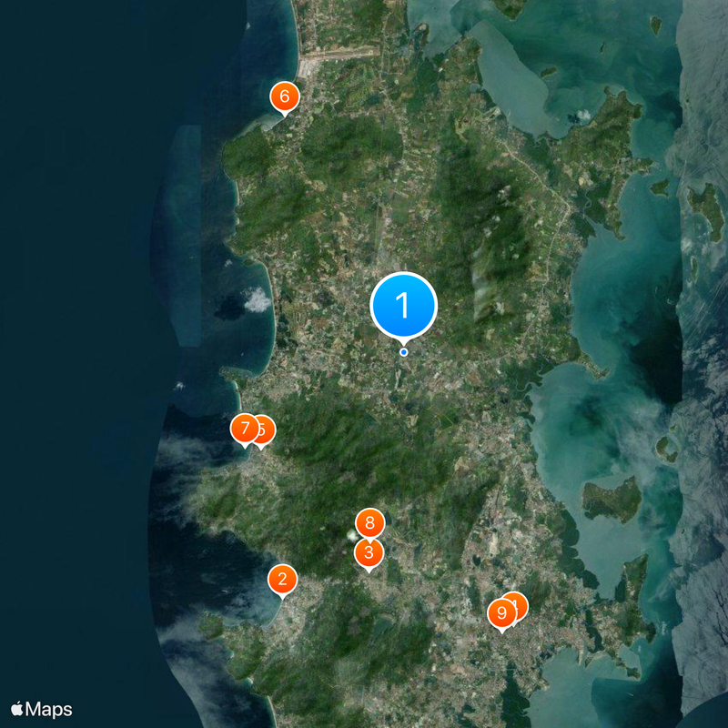 Phuket Map