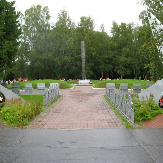 Mass Grave of Soviet Soldiers in Kirishi