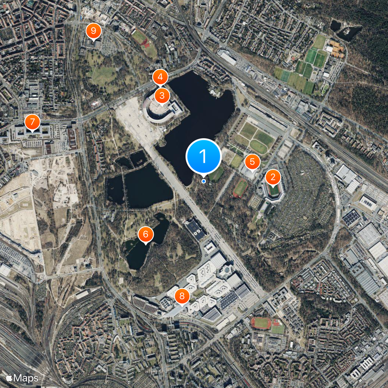 Campo Zeppelín Mapa