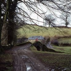 Lyncombe packhorse bridge