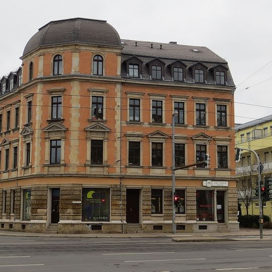 Mietshaus in Ecklage Annaberger Straße 107