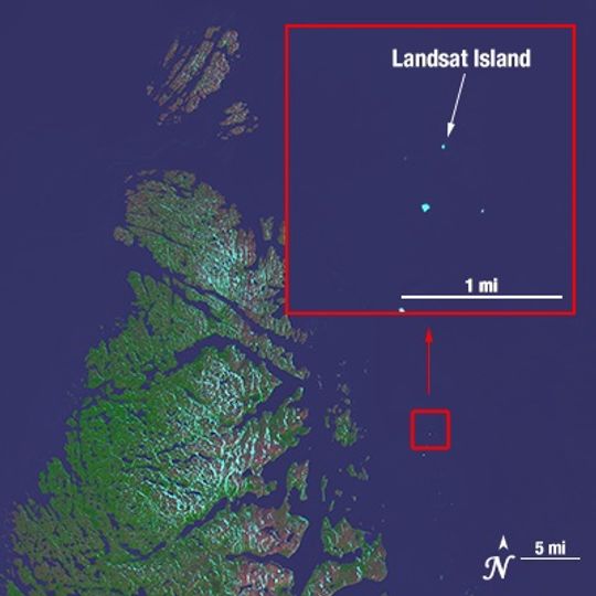 Landsat Island
