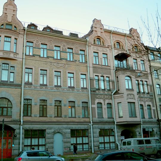 Здание Невской фабрики обоев М.И. Лихачевой