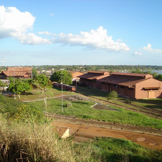 Madeira-Mamoré Railroad, rail yard