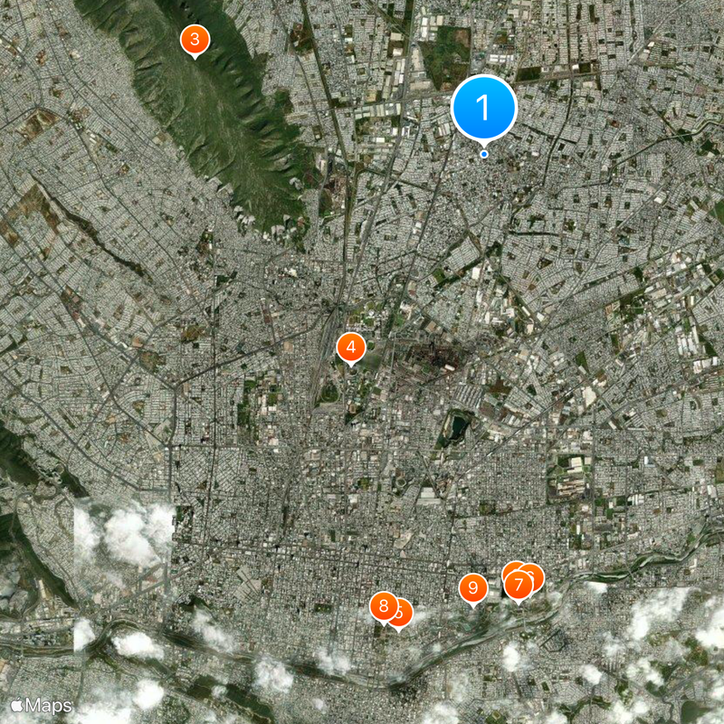 San Nicolás de los Garza Map