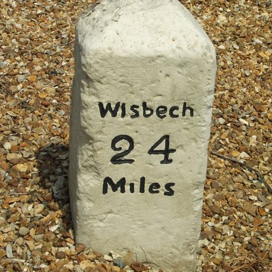 Milestone, Approximately 75 Yards North Of Mayfield