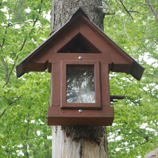 Svatý obrázek na hradě Strádov