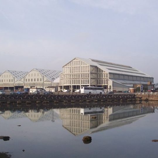 Chatham Dockyard, the Mast Pond
