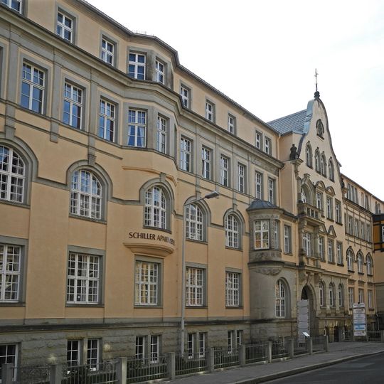 Flower factory building Schillerstraße 13; 15