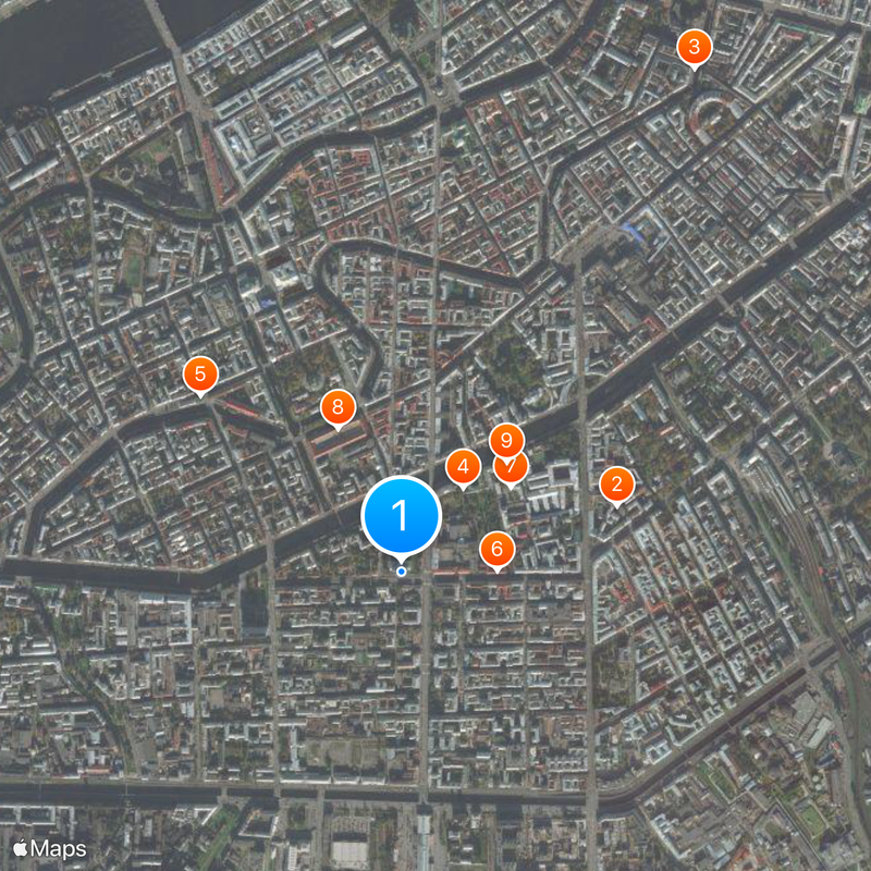 Trinity Cathedral Map